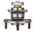 WE61645 by NTN - Wheel Bearing and Hub Assembly - Steel, Natural, with Wheel Studs