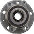 WE60756 by NTN - Wheel Bearing and Hub Assembly - Steel, Natural, without Wheel Studs