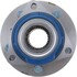 WE60880 by NTN - Wheel Bearing and Hub Assembly - Steel, Natural, with Wheel Studs