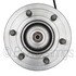 WE61038 by NTN - Wheel Bearing and Hub Assembly - Steel, Natural, with Wheel Studs