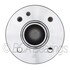 WE61063 by NTN - Wheel Bearing and Hub Assembly - Steel, Natural, without Wheel Studs