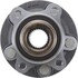 WE61444 by NTN - Wheel Bearing and Hub Assembly - Steel, Natural, with Wheel Studs