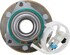 WE61536 by NTN - Wheel Bearing and Hub Assembly - Steel, Natural, with Wheel Studs