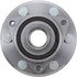 WE61544 by NTN - Wheel Bearing and Hub Assembly - Steel, Natural, with Wheel Studs