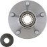 WE61772 by NTN - Wheel Bearing and Hub Assembly - Steel, Natural, with Wheel Studs