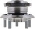 WE61791 by NTN - Wheel Bearing and Hub Assembly - Steel, Natural, with Wheel Studs