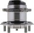 WE61795 by NTN - Wheel Bearing and Hub Assembly - Steel, Natural, with Wheel Studs