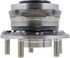 WE61787 by NTN - Wheel Bearing and Hub Assembly - Steel, Natural, with Wheel Studs