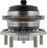 WE61788 by NTN - Wheel Bearing and Hub Assembly - Steel, Natural, with Wheel Studs