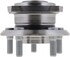 WE61790 by NTN - Wheel Bearing and Hub Assembly - Steel, Natural, with Wheel Studs