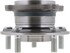 WE61802 by NTN - Wheel Bearing and Hub Assembly - Steel, Natural, with Wheel Studs