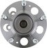 WE61822 by NTN - Wheel Bearing and Hub Assembly - Steel, Natural, with Wheel Studs