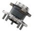 WE61874 by NTN - Wheel Bearing and Hub Assembly - Steel, Natural, with Wheel Studs