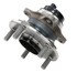 WE61865 by NTN - Wheel Bearing and Hub Assembly - Steel, Natural, with Wheel Studs