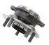 WE61875 by NTN - Wheel Bearing and Hub Assembly - Steel, Natural, with Wheel Studs