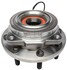 WE60623 by NTN - Wheel Bearing and Hub Assembly - Steel, Natural, with Wheel Studs