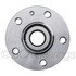 WE60688 by NTN - Wheel Bearing and Hub Assembly - Steel, Natural, without Wheel Studs