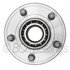 WE60721 by NTN - Wheel Bearing and Hub Assembly - Steel, Natural, with Wheel Studs