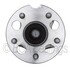 WE60770 by NTN - Wheel Bearing and Hub Assembly - Steel, Natural, with Wheel Studs