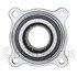 WE60786 by NTN - Wheel Bearing and Hub Assembly - Steel, Natural, without Wheel Studs