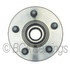 WE60787 by NTN - Wheel Bearing and Hub Assembly - Steel, Natural, with Wheel Studs