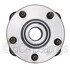 WE60789 by NTN - Wheel Bearing and Hub Assembly - Steel, Natural, with Wheel Studs