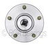 WE60800 by NTN - Wheel Bearing and Hub Assembly - Steel, Natural, with Wheel Studs