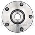 WE60803 by NTN - Wheel Bearing and Hub Assembly - Steel, Natural, with Wheel Studs