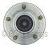 WE60816 by NTN - Wheel Bearing and Hub Assembly - Steel, Natural, with Wheel Studs