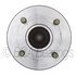 WE60842 by NTN - Wheel Bearing and Hub Assembly - Steel, Natural, with Wheel Studs