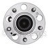 WE60849 by NTN - Wheel Bearing and Hub Assembly - Steel, Natural, with Wheel Studs
