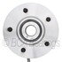 WE60869 by NTN - Wheel Bearing and Hub Assembly - Steel, Natural, with Wheel Studs