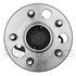 WE60871 by NTN - Wheel Bearing and Hub Assembly - Steel, Natural, with Wheel Studs