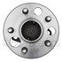 WE60871 by NTN - Wheel Bearing and Hub Assembly - Steel, Natural, with Wheel Studs