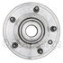 WE60902 by NTN - Wheel Bearing and Hub Assembly - Steel, Natural, with Wheel Studs