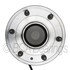 WE60915 by NTN - Wheel Bearing and Hub Assembly - Steel, Natural, with Wheel Studs