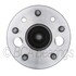 WE60905 by NTN - Wheel Bearing and Hub Assembly - Steel, Natural, with Wheel Studs