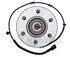 WE60907 by NTN - Wheel Bearing and Hub Assembly - Steel, Natural, with Wheel Studs