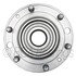 WE60959 by NTN - Wheel Bearing and Hub Assembly - Steel, Natural, with Wheel Studs