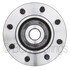 WE60976 by NTN - Wheel Bearing and Hub Assembly - Steel, Natural, with Wheel Studs