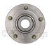 WE60975 by NTN - Wheel Bearing and Hub Assembly - Steel, Natural, with Wheel Studs