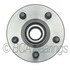 WE61003 by NTN - Wheel Bearing and Hub Assembly - Steel, Natural, with Wheel Studs