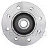 WE60996 by NTN - Wheel Bearing and Hub Assembly - Steel, Natural, without Wheel Studs