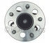 WE61014 by NTN - Wheel Bearing and Hub Assembly - Steel, Natural, with Wheel Studs