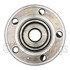 WE61074 by NTN - Wheel Bearing and Hub Assembly - Steel, Natural, without Wheel Studs