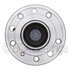 WE61106 by NTN - Wheel Bearing and Hub Assembly - Steel, Natural, without Wheel Studs
