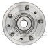 WE61090 by NTN - Wheel Bearing and Hub Assembly - Steel, Natural, with Wheel Studs