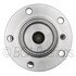 WE61130 by NTN - Wheel Bearing and Hub Assembly - Steel, Natural, without Wheel Studs