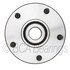 WE61135 by NTN - Wheel Bearing and Hub Assembly - Steel, Natural, with Wheel Studs