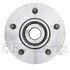 WE61138 by NTN - Wheel Bearing and Hub Assembly - Steel, Natural, with Wheel Studs